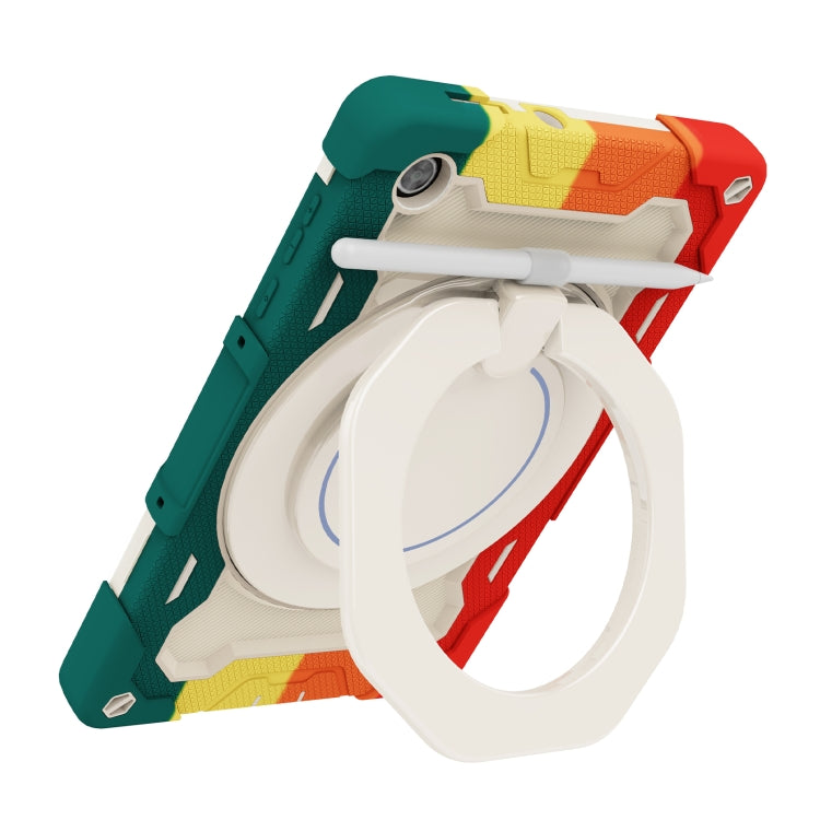 For Lenovo Tab M10 HD Gen 2 X306 Armor Contrast Color Silicone + PC Tablet Case