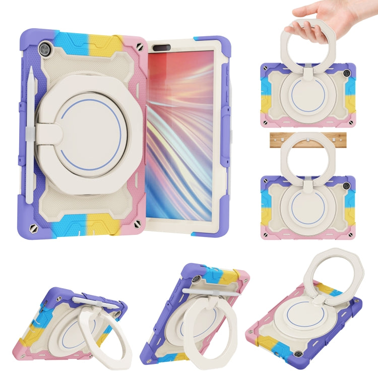 For Lenovo Tab M10 HD Gen 2 X306 Armor Contrast Color Silicone + PC Tablet Case