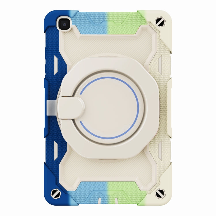 For Samsung Galaxy Tab A 8.0 2019 SM-T290 Armor Contrast Color Silicone + PC Tablet Case