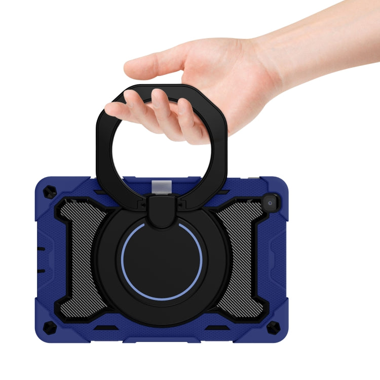 For Samsung Galaxy Tab A 8.0 2019 SM-T290 Armor Contrast Color Silicone + PC Tablet Case