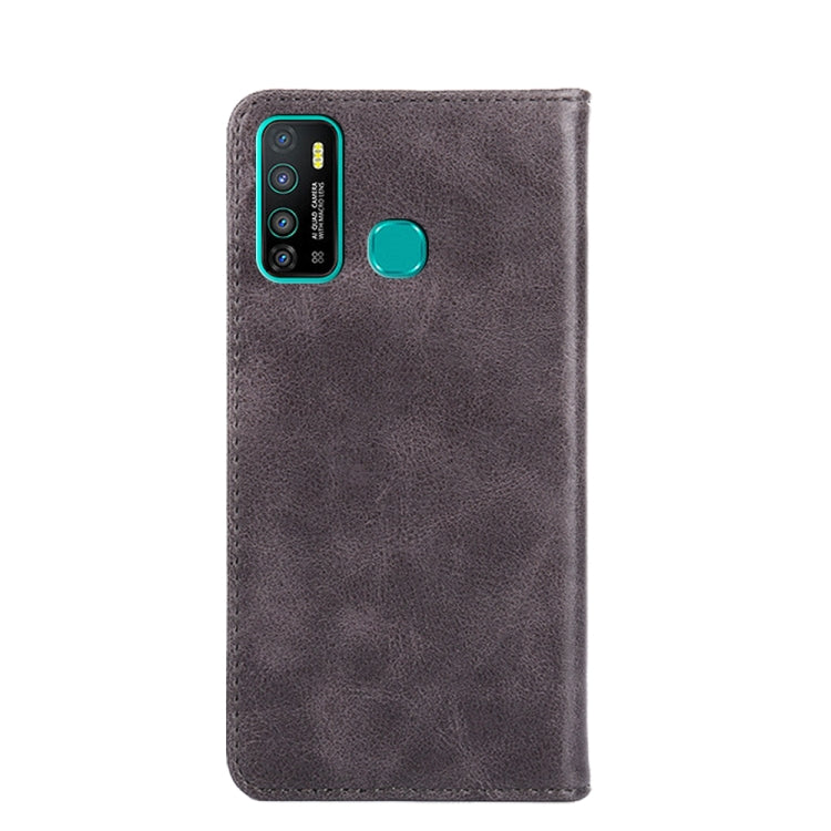 For Infinix Hot 9 / Note 7 Lite Non-Magnetic Retro Texture Leather Phone Case