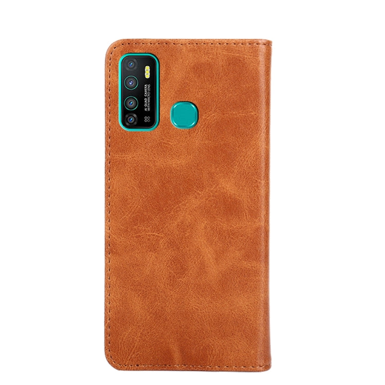For Infinix Hot 9 / Note 7 Lite Non-Magnetic Retro Texture Leather Phone Case
