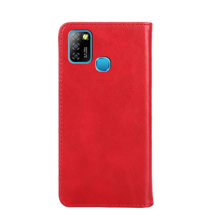 For Infinix Hot 10 Lite / Smart 5 Non-Magnetic Retro Texture Leather Phone Case