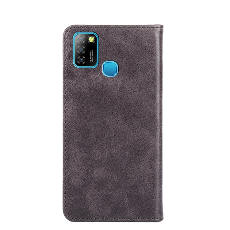 For Infinix Hot 10 Lite / Smart 5 Non-Magnetic Retro Texture Leather Phone Case