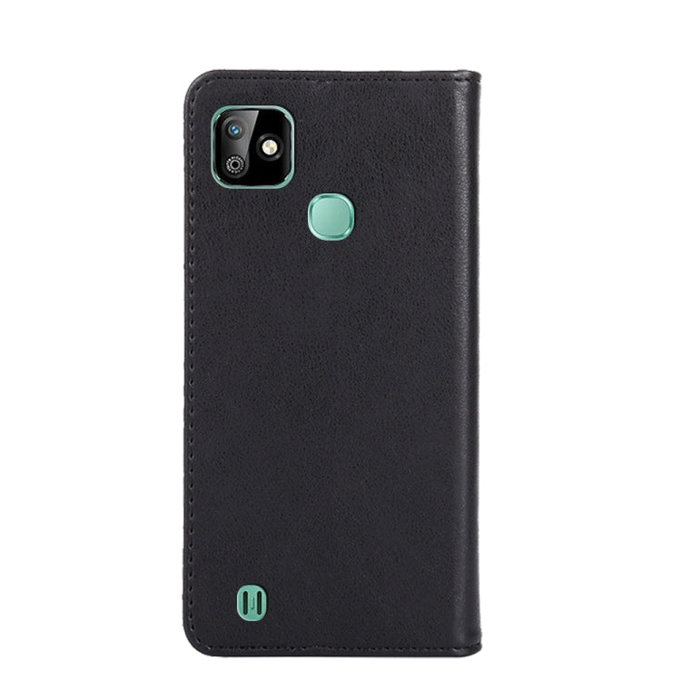 For Infinix Smart HD 2021 Non-Magnetic Retro Texture Leather Phone Case