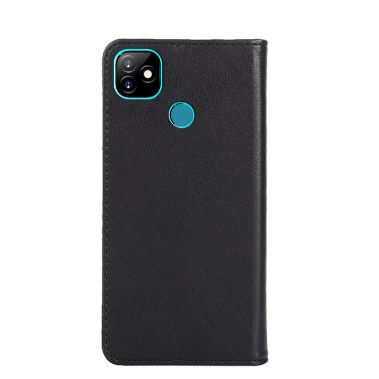 For Itel Vision 1 Non-Magnetic Retro Texture Leather Phone Case