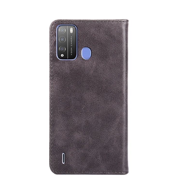 For Itel Vision 1 Pro Non-Magnetic Retro Texture Leather Phone Case
