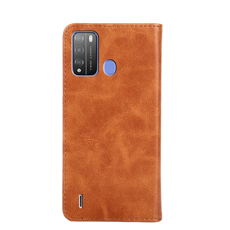 For Itel Vision 1 Pro Non-Magnetic Retro Texture Leather Phone Case