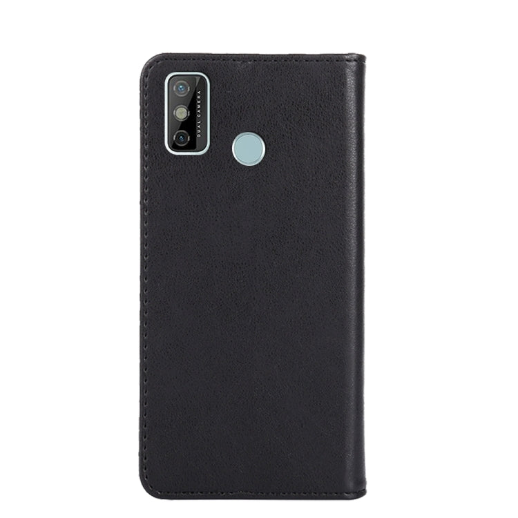 For Tecno Spark 6 Go Non-Magnetic Retro Texture Leather Phone Case