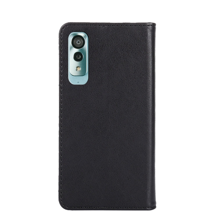 For Kyocera Android One S8 Non-Magnetic Retro Texture Leather Phone Case