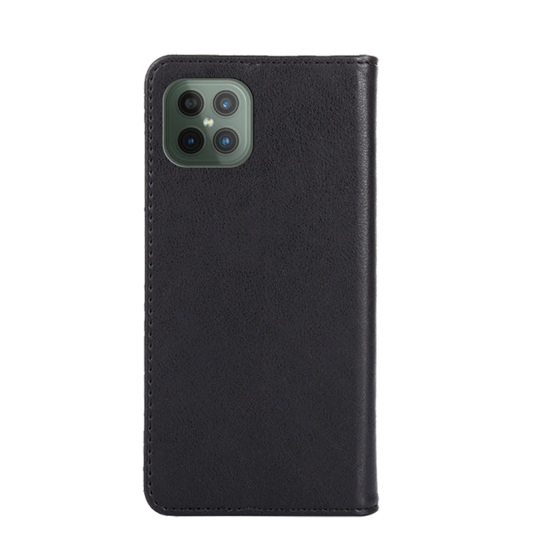 For Cubot C30 Non-Magnetic Retro Texture Leather Phone Case
