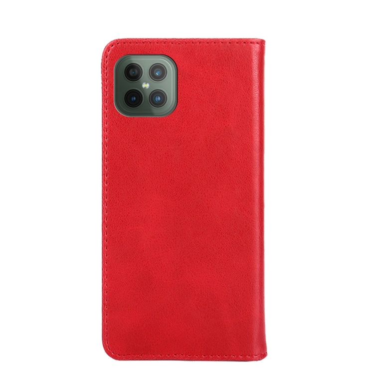For Cubot C30 Non-Magnetic Retro Texture Leather Phone Case