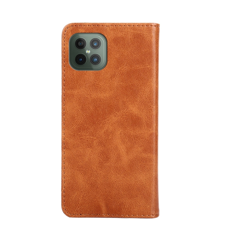 For Cubot C30 Non-Magnetic Retro Texture Leather Phone Case