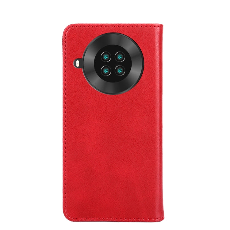 For Cubot Note 20 Non-Magnetic Retro Texture Leather Phone Case