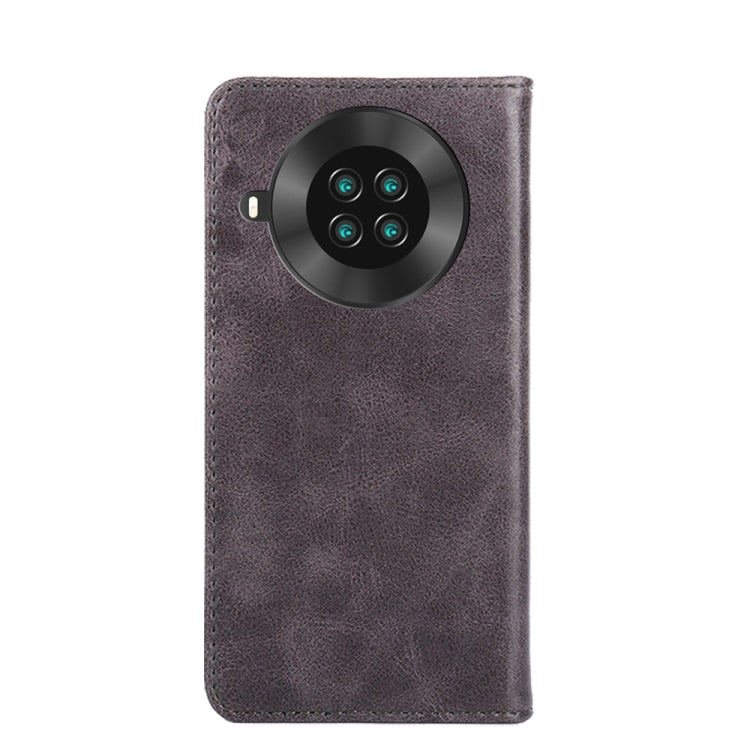 For Cubot Note 20 Non-Magnetic Retro Texture Leather Phone Case