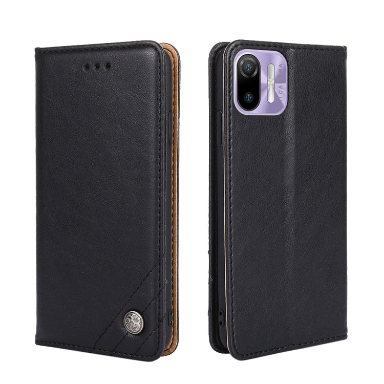 For Ulefone Note 6 / Note 6 Pro Non-Magnetic Retro Texture Leather Phone Case