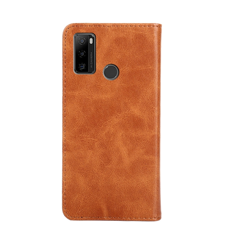 For Ulefone Note 10 Non-Magnetic Retro Texture Leather Phone Case