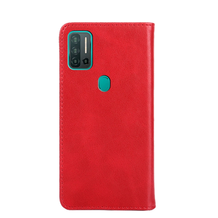 For Ulefone Note 11P Non-Magnetic Retro Texture Leather Phone Case