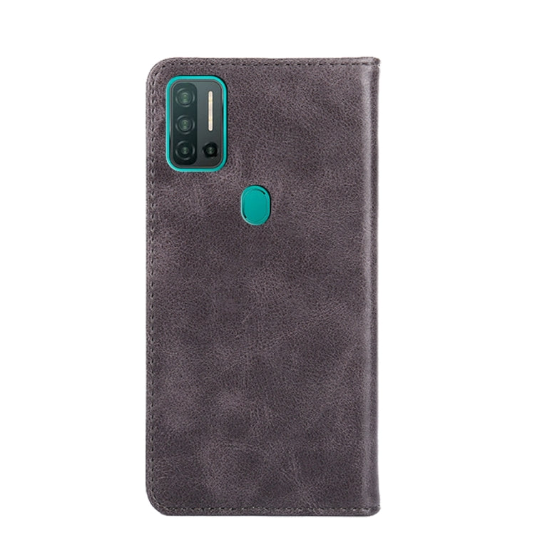 For Ulefone Note 11P Non-Magnetic Retro Texture Leather Phone Case