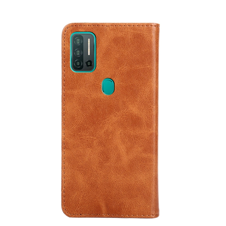 For Ulefone Note 11P Non-Magnetic Retro Texture Leather Phone Case