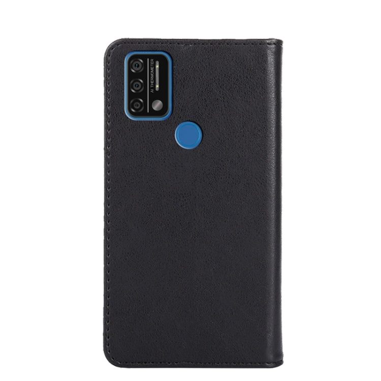 For UMIDIGI A9 Non-Magnetic Retro Texture Leather Phone Case