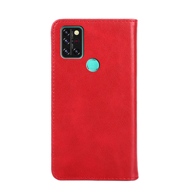 For UMIDIGI A9 Pro Non-Magnetic Retro Texture Leather Phone Case