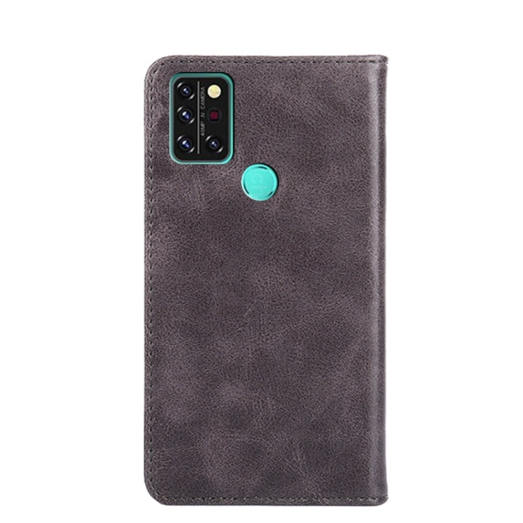 For UMIDIGI A9 Pro Non-Magnetic Retro Texture Leather Phone Case