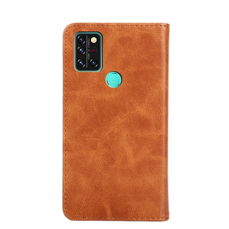 For UMIDIGI A9 Pro Non-Magnetic Retro Texture Leather Phone Case