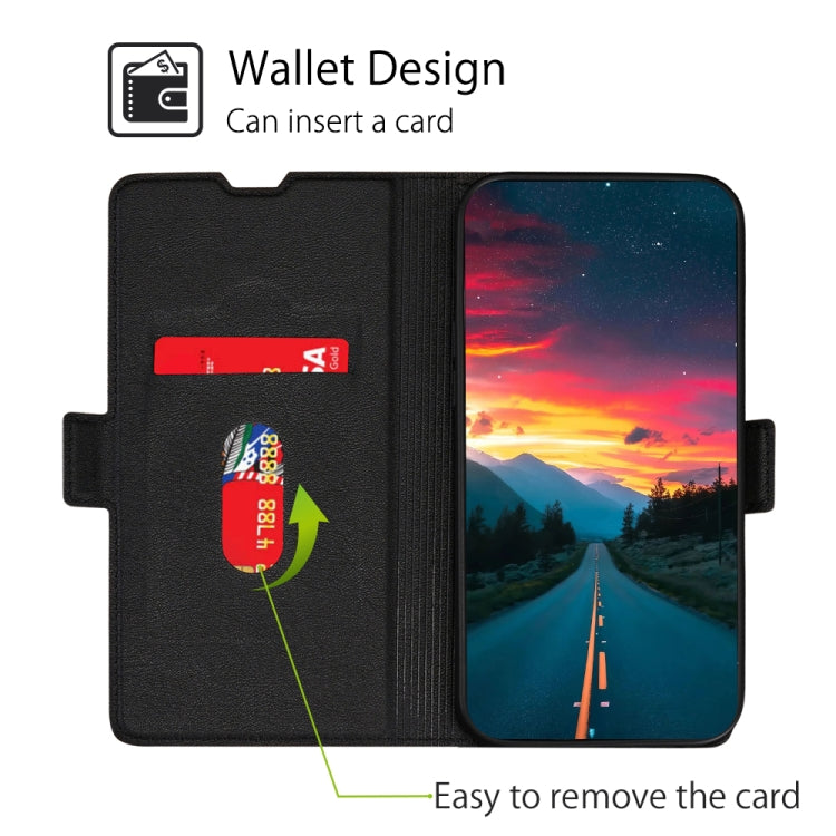 For iPhone SE 2022 / SE 2020 / 8 / 7 Ultra-thin Voltage Side Buckle Leather Phone Case