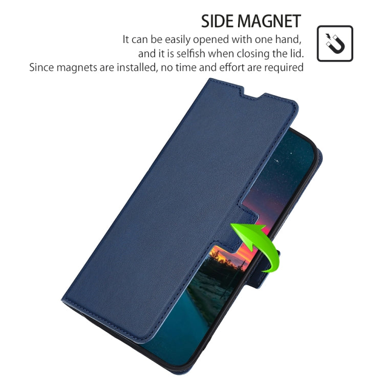 For iPhone SE 2022 / SE 2020 / 8 / 7 Ultra-thin Voltage Side Buckle Leather Phone Case