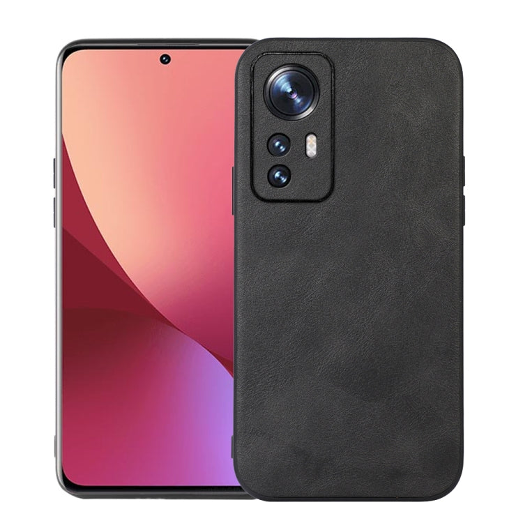 For Xiaomi 12 Pro Cowhide Texture PU Phone Case