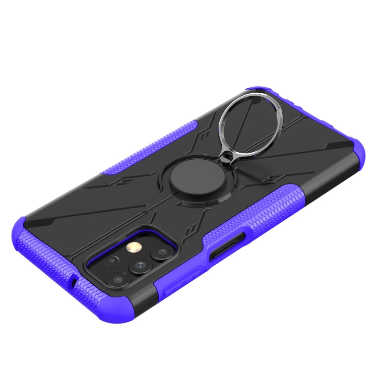 For Samsung Galaxy  A13 4G Armor Bear Shockproof PC + TPU Phone Protective Case with Ring Holder