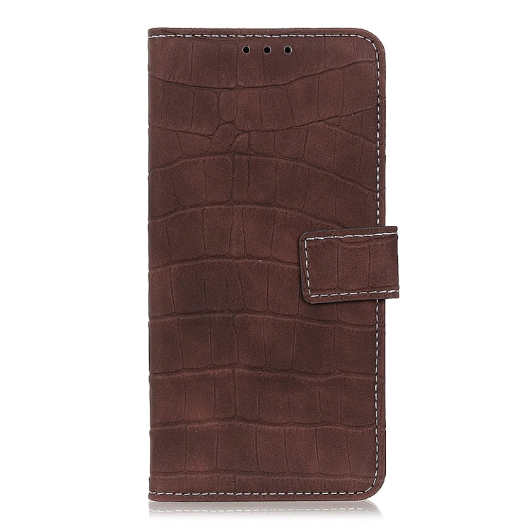 For Wiko Y52 Crocodile Texture Leather Phone Case