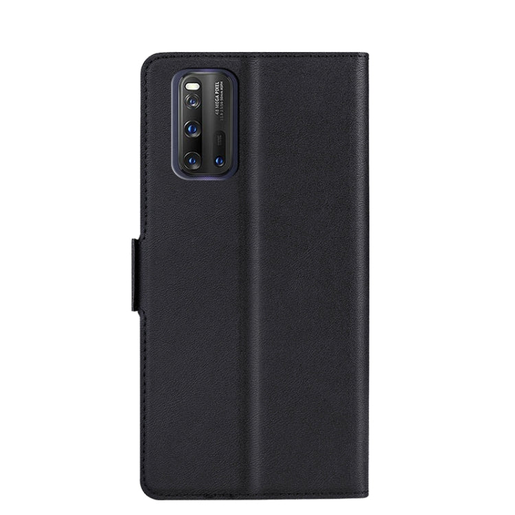 For vivo iQOO 3 Ultra-thin Voltage Side Buckle PU + TPU Leather Phone Case
