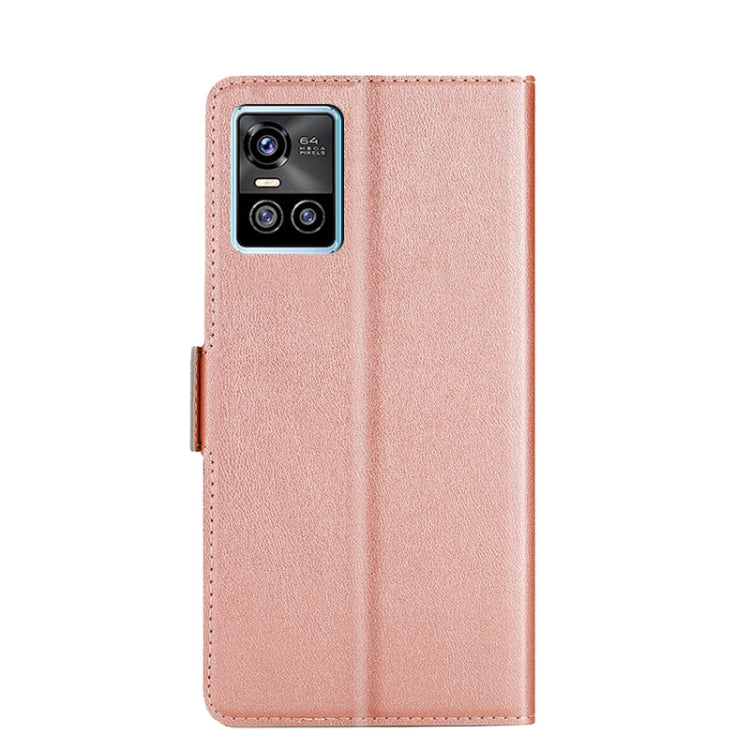 For vivo S10 / S10 Pro Ultra-thin Voltage Side Buckle PU + TPU Leather Phone Case