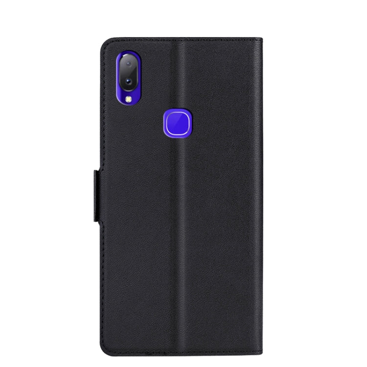 For vivo V11i Ultra-thin Voltage Side Buckle PU + TPU Leather Phone Case