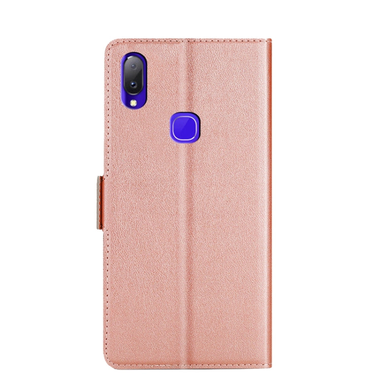 For vivo V11i Ultra-thin Voltage Side Buckle PU + TPU Leather Phone Case