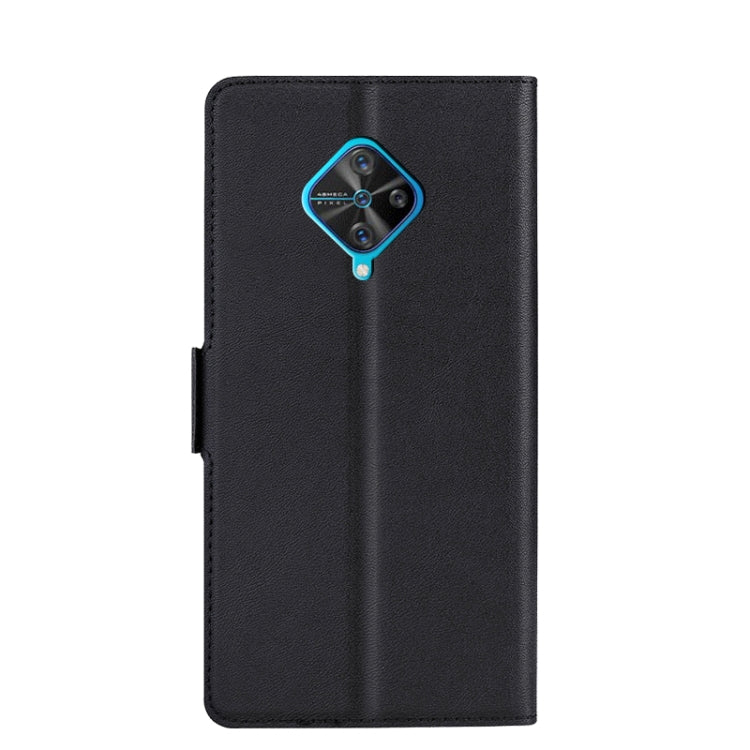 For vivo V17 / S1 Pro  / Y9s Ultra-thin Voltage Side Buckle PU + TPU Leather Phone Case