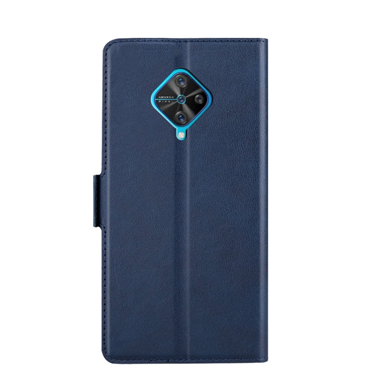 For vivo V17 / S1 Pro  / Y9s Ultra-thin Voltage Side Buckle PU + TPU Leather Phone Case
