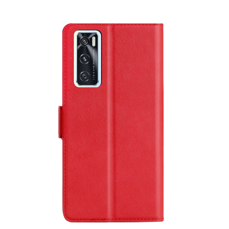 For vivo V20 SE / Y70 2020 Ultra-thin Voltage Side Buckle PU + TPU Leather Phone Case