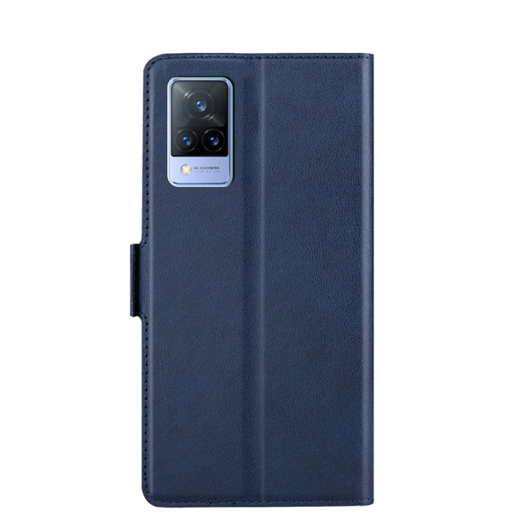 For vivo V21 5G / 4G Ultra-thin Voltage Side Buckle PU + TPU Leather Phone Case
