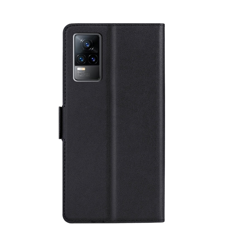 For vivo V21e 4G / Y73 2021 Ultra-thin Voltage Side Buckle PU + TPU Leather Phone Case