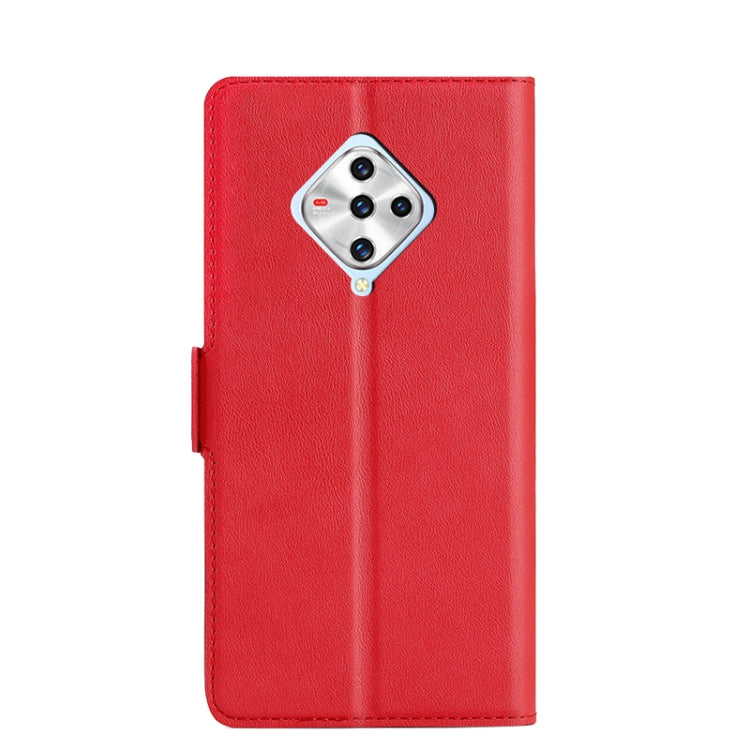 For vivo X50e Ultra-thin Voltage Side Buckle PU + TPU Leather Phone Case