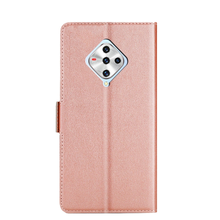 For vivo X50e Ultra-thin Voltage Side Buckle PU + TPU Leather Phone Case