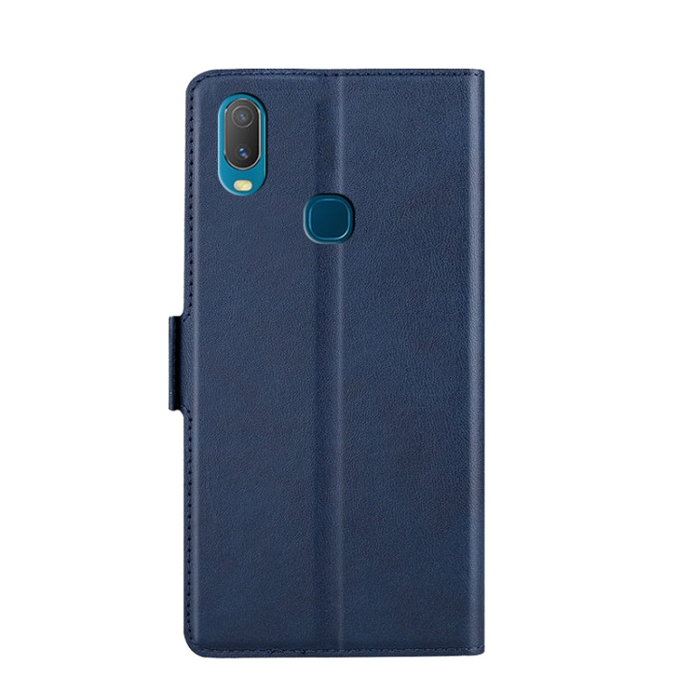 For vivo Y11 Ultra-thin Voltage Side Buckle PU + TPU Leather Phone Case