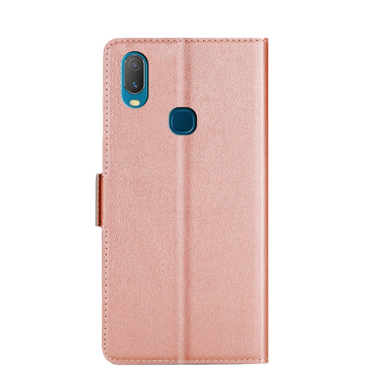 For vivo Y11 Ultra-thin Voltage Side Buckle PU + TPU Leather Phone Case