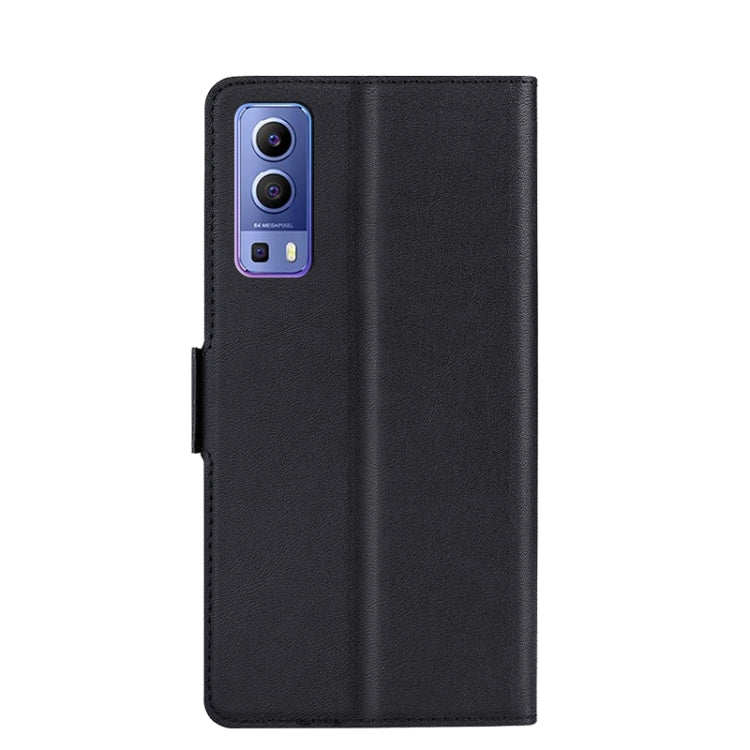 For vivo Y72 5G / iQOO Z3 5G Ultra-thin Voltage Side Buckle PU + TPU Leather Phone Case