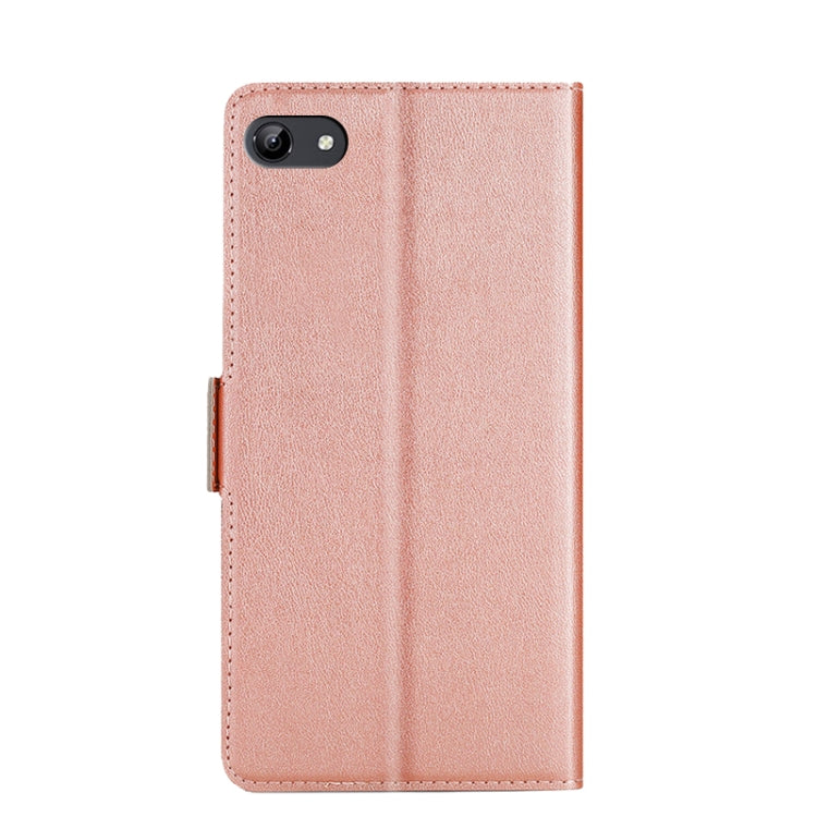 For vivo Y81 Ultra-thin Voltage Side Buckle PU + TPU Leather Phone Case