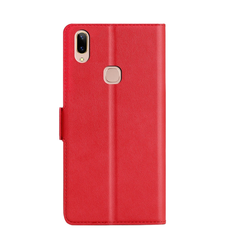 For vivo Y85 Ultra-thin Voltage Side Buckle PU + TPU Leather Phone Case