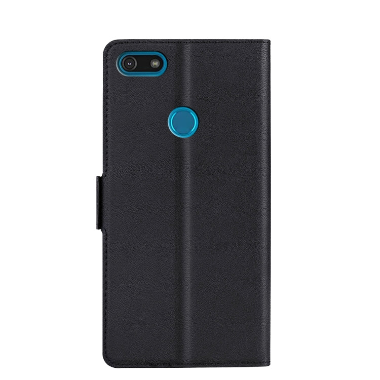 For Motorola Moto E6 Play Ultra-thin Voltage Side Buckle PU + TPU Leather Phone Case
